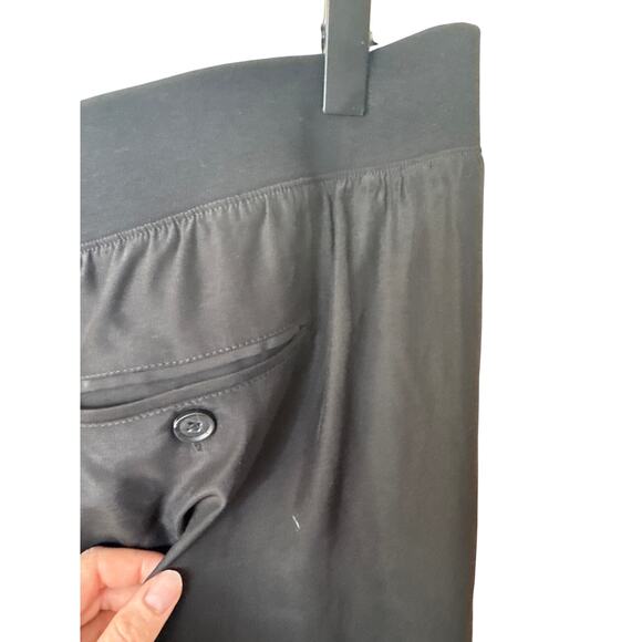 ATM Anthony Thomas Melillo Black 100% Silk Jogger Pants Medium - Picture 4 of 10